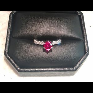 Ruby Diamond Ring