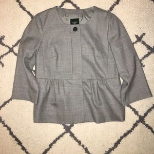 ✨NEW LISTING ✨ J.Crew peplum suiting blouse/blazer