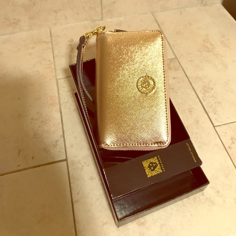 Rose Gold Anne Klein wallet