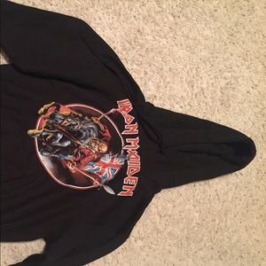 Iron Maiden hoodie black
