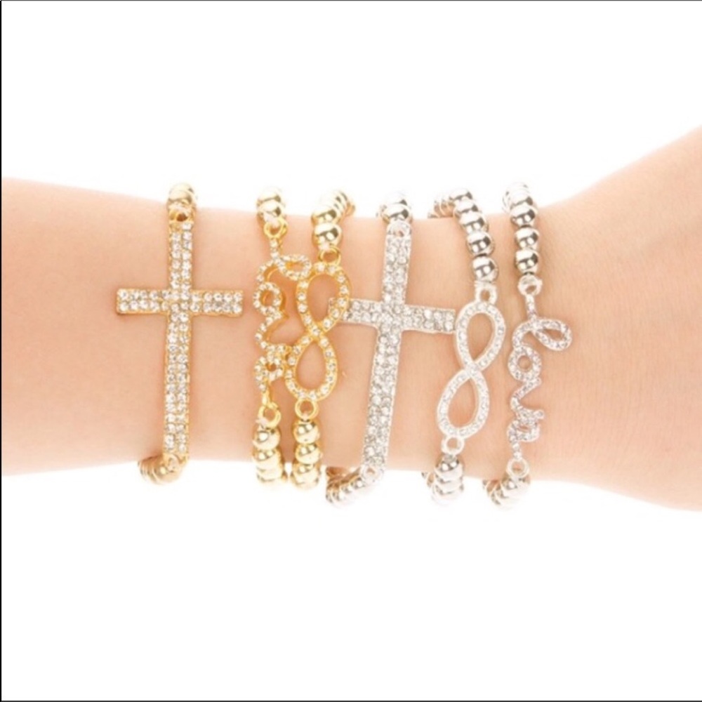 Gold Cross🎁🎉3xHP🎉 Bracelet