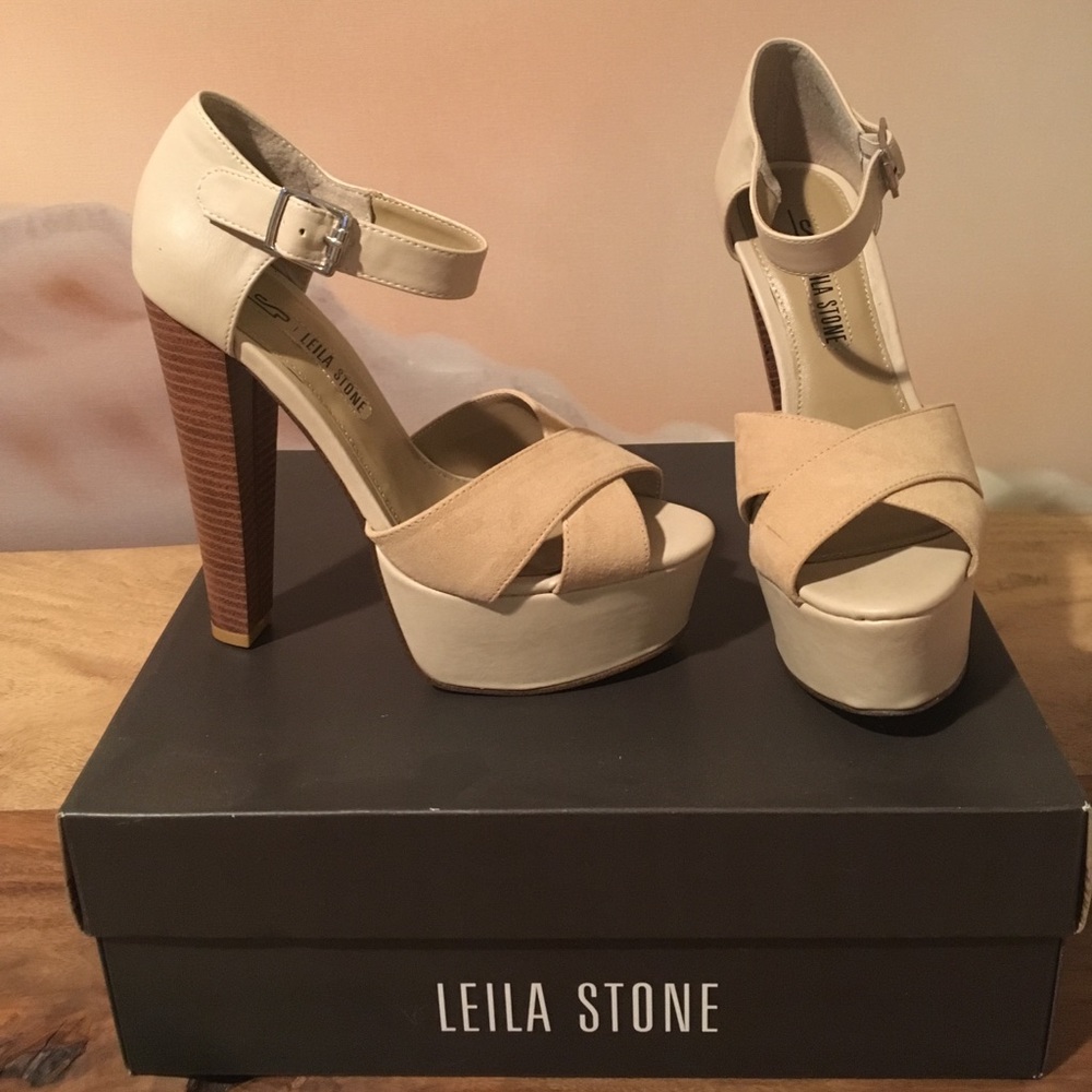 Leila Stone 5 inch Platforms