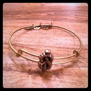 Alex & Ani Knot Bangle.