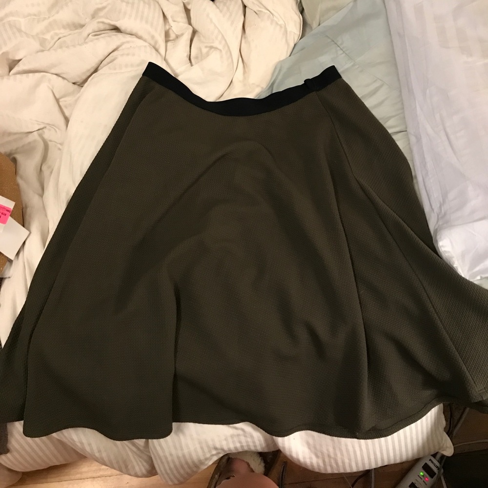 Nordstrom rack moss green skirt