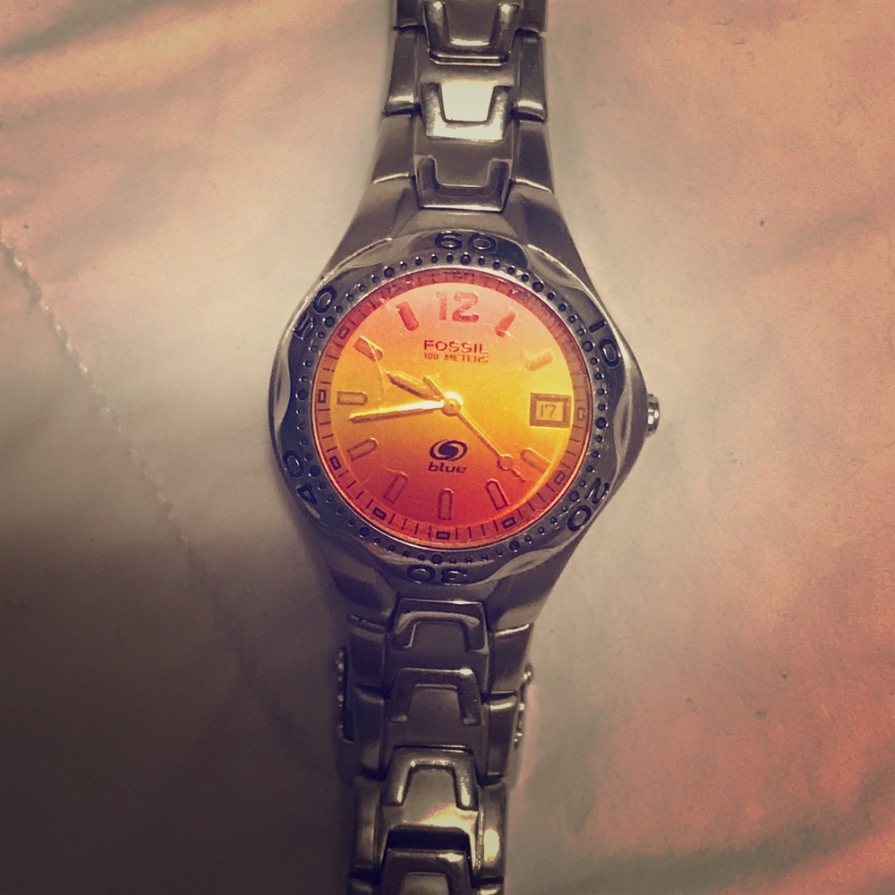 Fossil watch - waterproof- super cute!!!