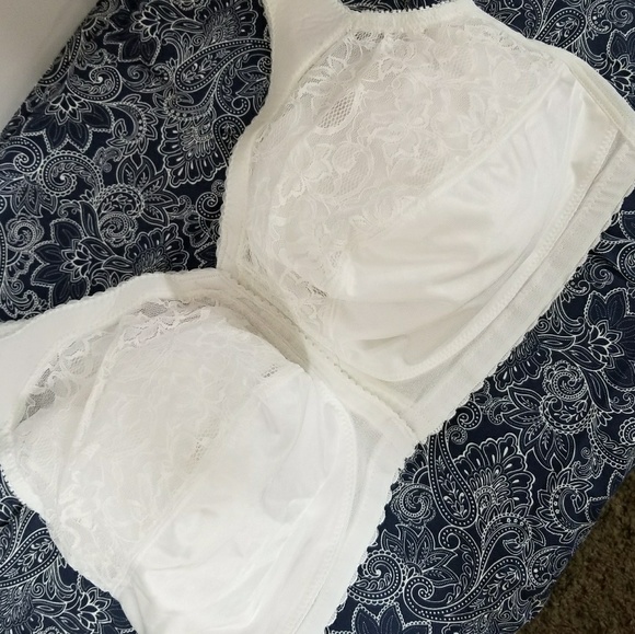 Glamorise Other - GLAMORISE *nwot* 44G = 44DDD Front Hook Floral Bra