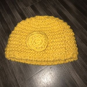 Yellow Hat W/ Flower