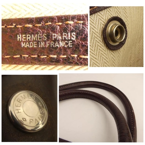 HERMES Amazonia / Buffalo Garden Party PM Tote Bag - Picture 16 of 16