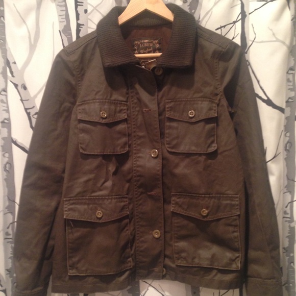 J.Crew Washed & Aged Utility Jacket - Picture 4 of 7