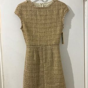 Gold (Alice+Olivia) Wool Dress