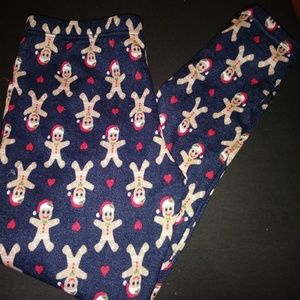Ginger breadman leggings.