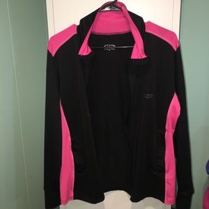 Hot Pink/Black Active Thin Sweater