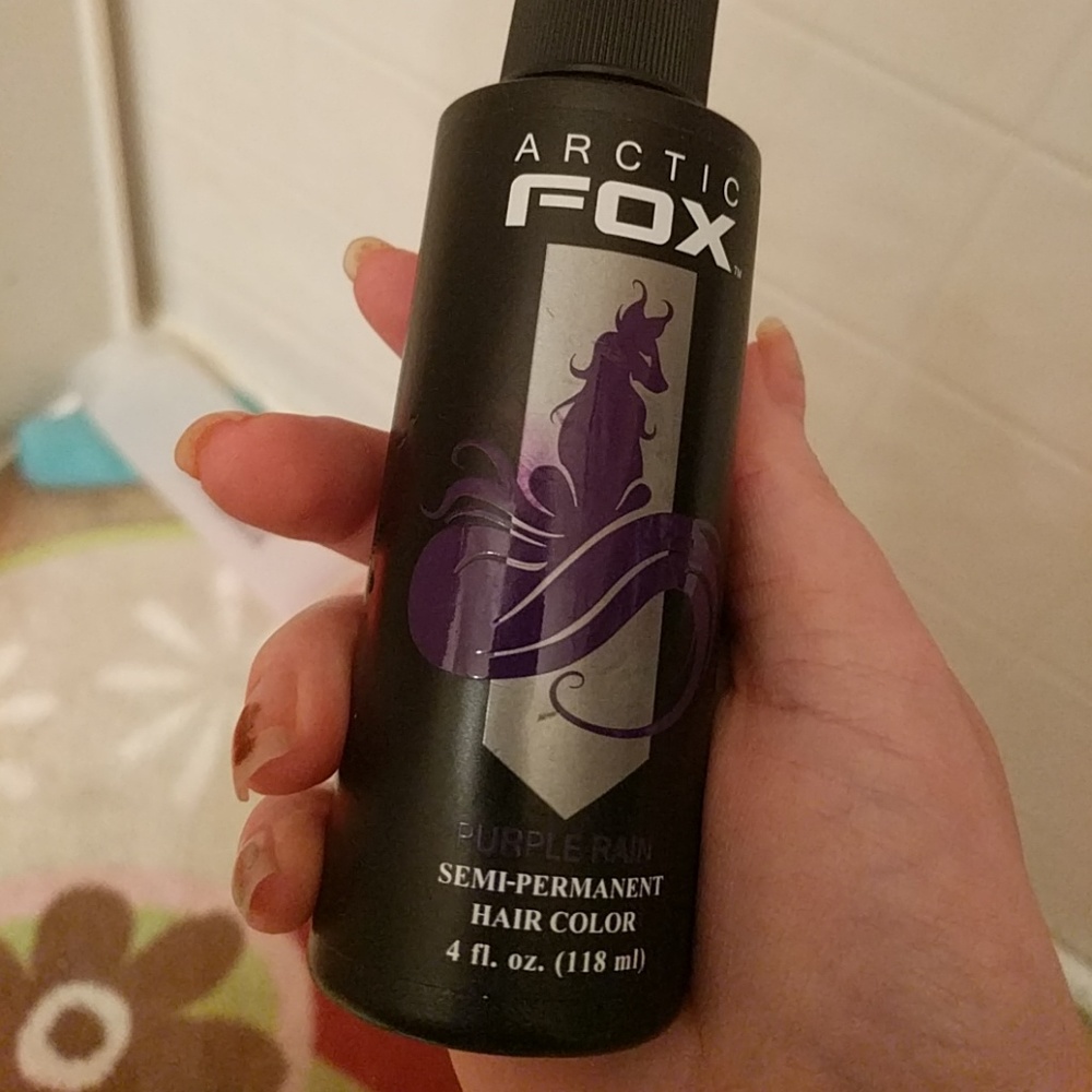 Arctic fox Purple Rain hair dye