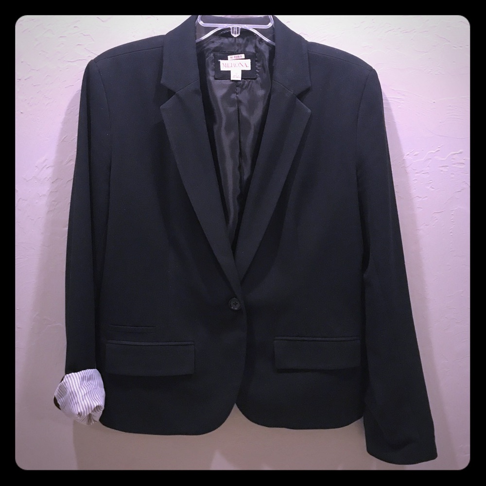 Merona black blazer