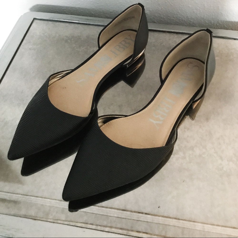 Sam & Libby d'orsay flats size 9