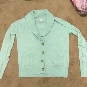 Button up sweater