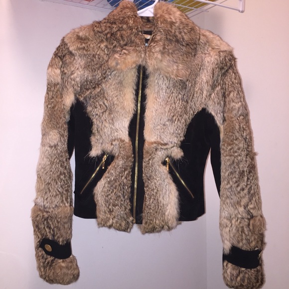 marciano fur coat