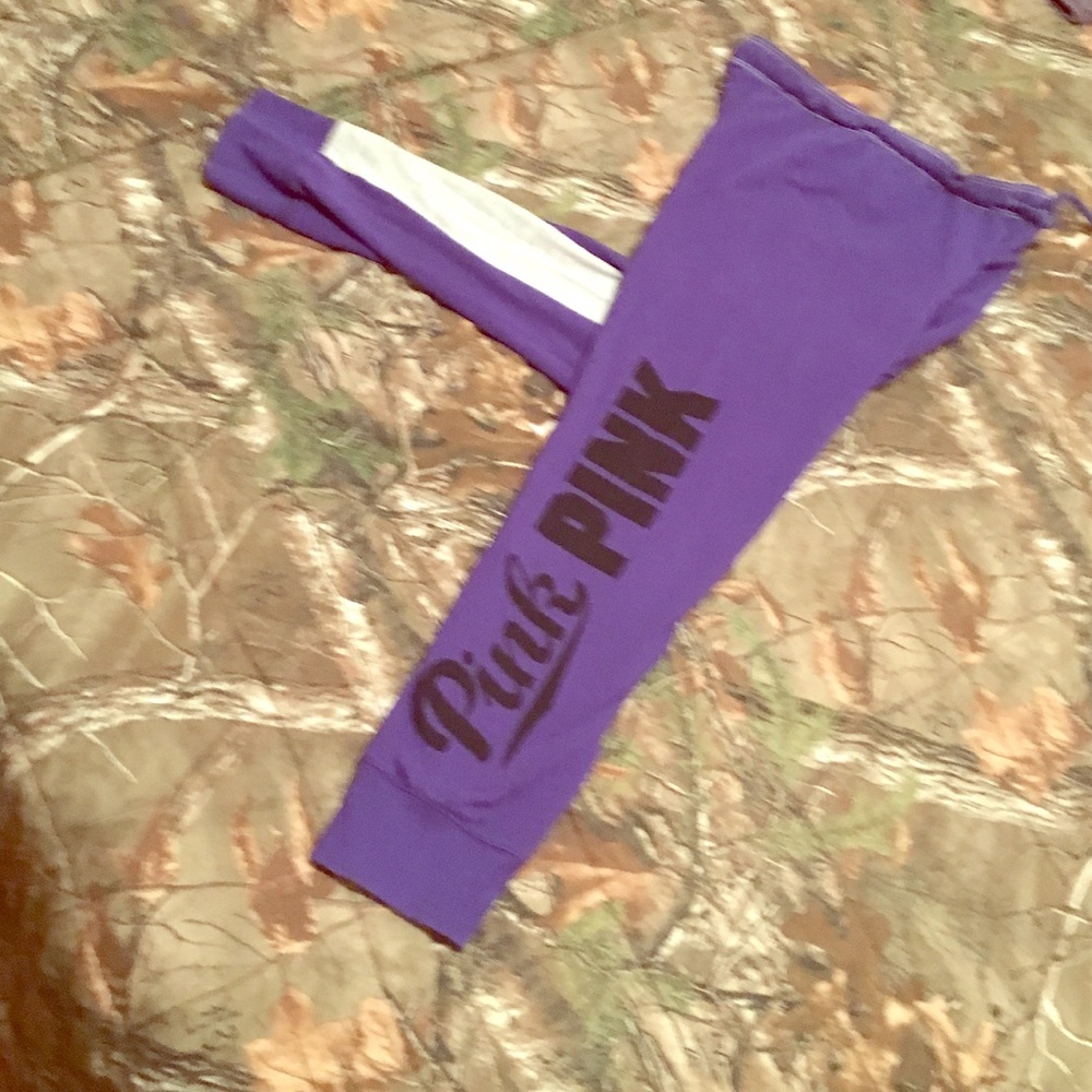 PINK sweat pants!