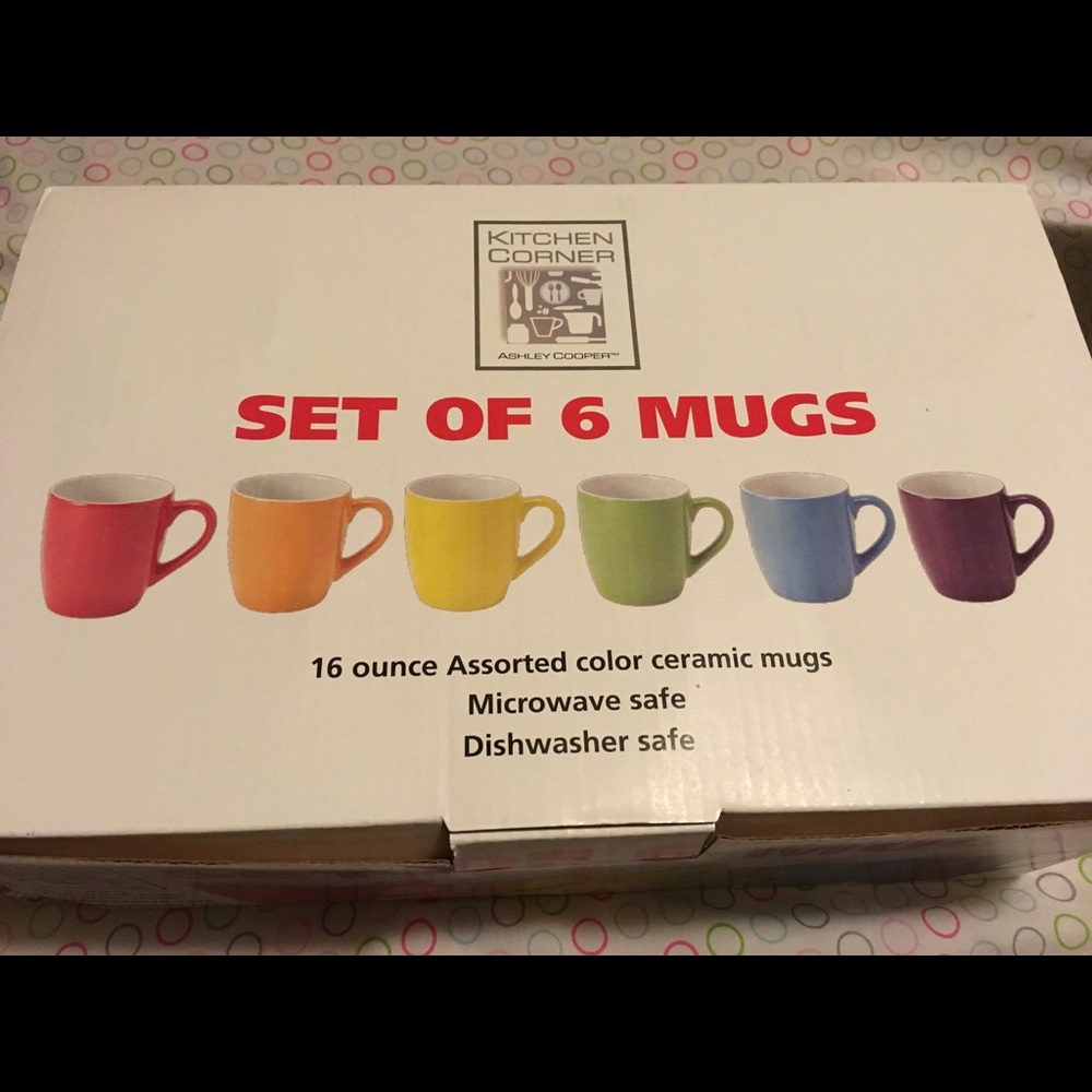🚫SOLD🚫 (on letgo) Set of 6 mugs