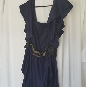 MM Couture Navy Size S Cocktail Dress