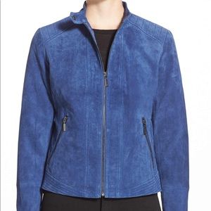 Bernardo Genuine suede Leather Jacket 
Size L 
NEW