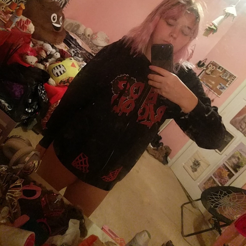 Botdf damaged hoodie