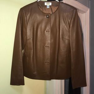 Brown Leather Jacket