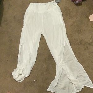Aerie white Egyptian pants