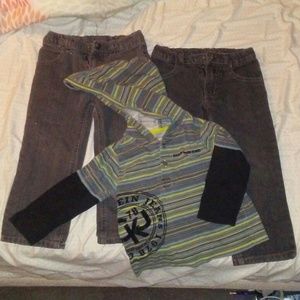 Donating 10-31 BOGO Boys Calvin Klein bundle 3t