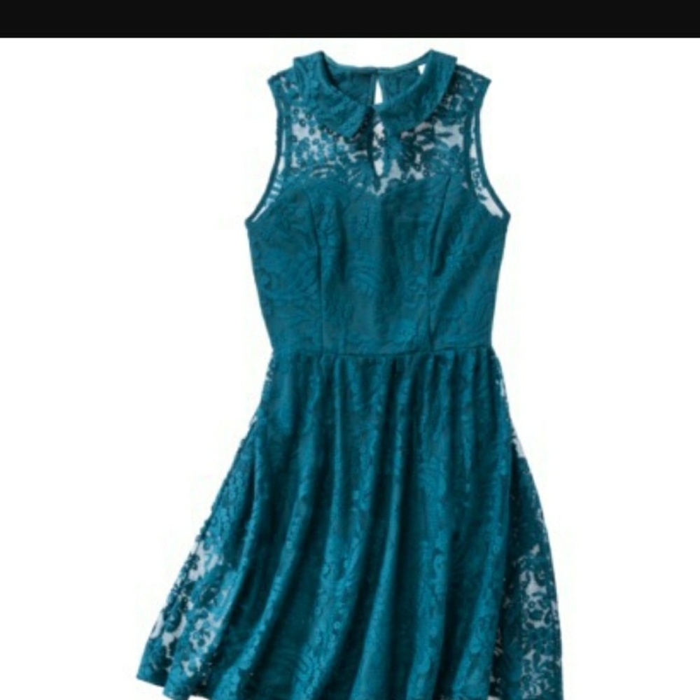 Teal dress