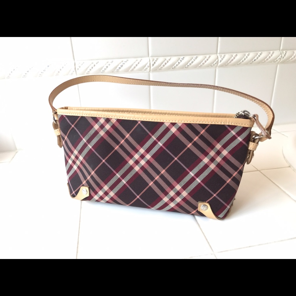 Burberry blue label nova check mini shoulder bag