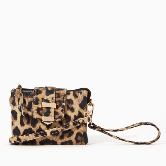 Cheetah Print Crossbody - Picture 1 of 4