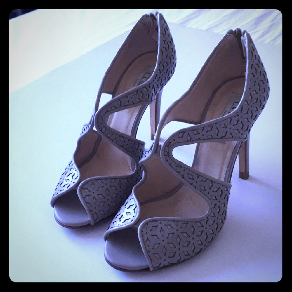 L.K. Bennett Gray Sandals