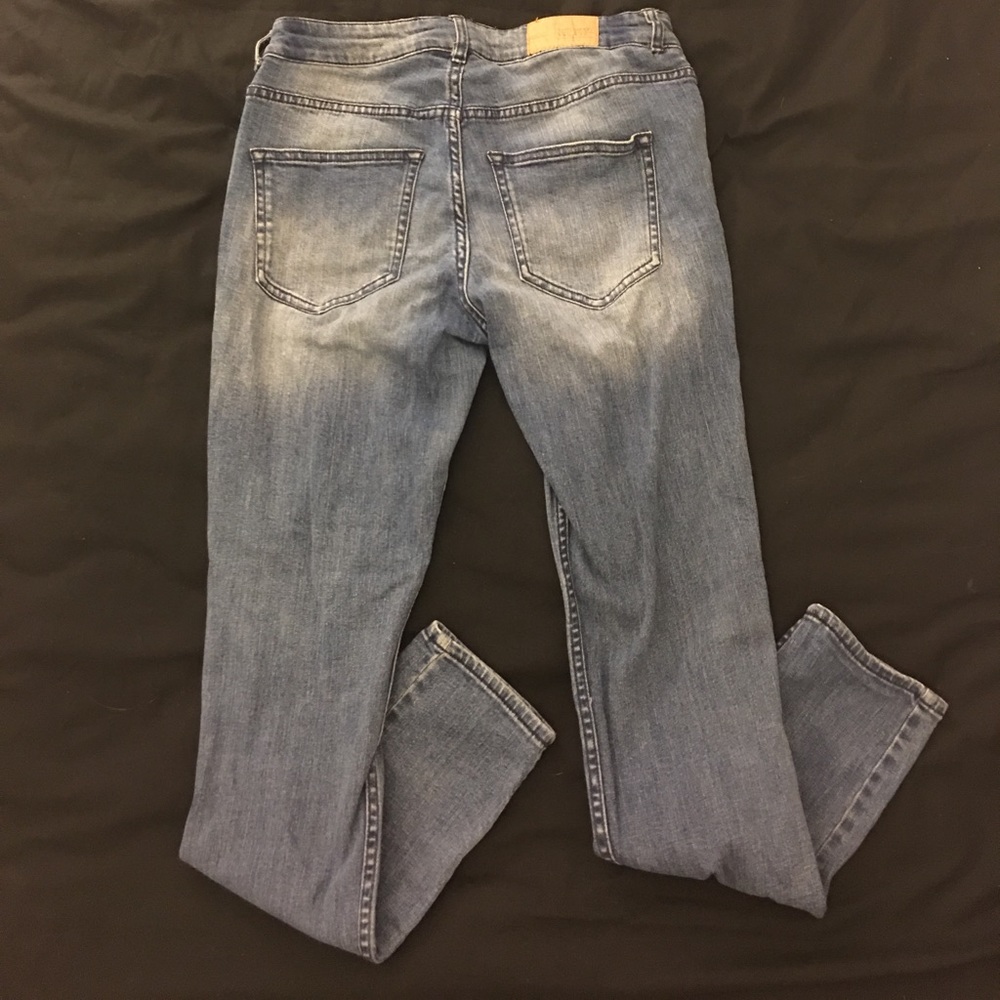 Blue Ripped Jeans - Picture 2 of 2
