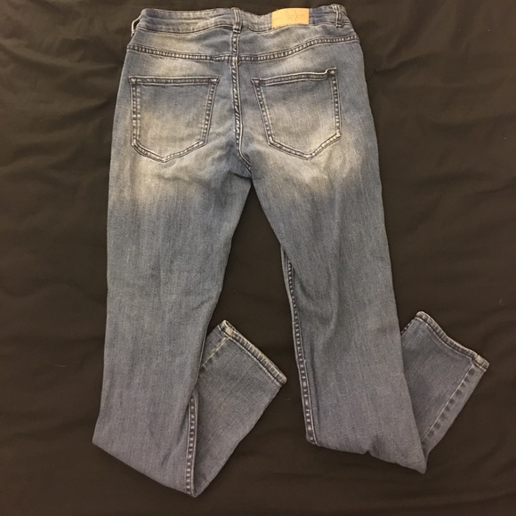 Blue Ripped Jeans - Picture 2 of 2