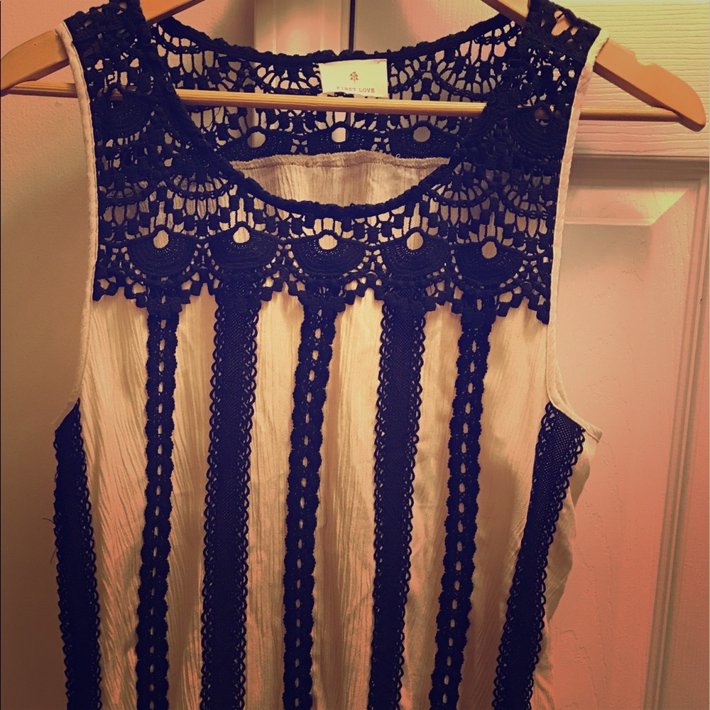 *NEW* Nude & Black Camisole