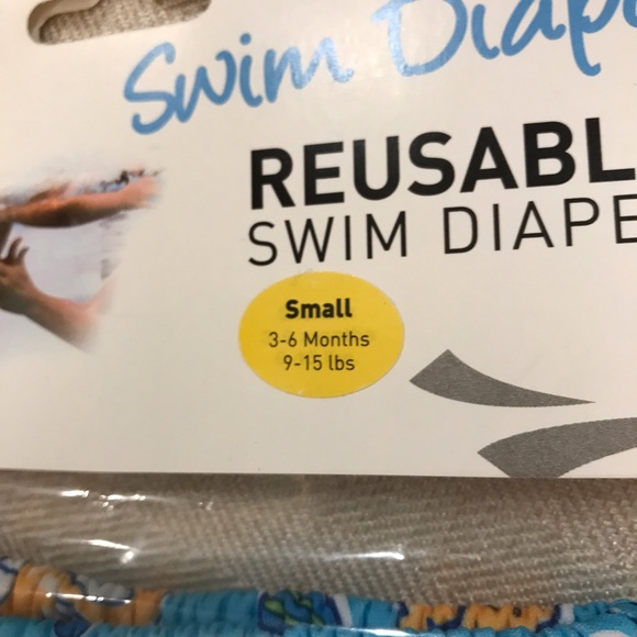NWT! Finis Reusable Swim Diaper 3-6 Mo - Picture 2 of 2