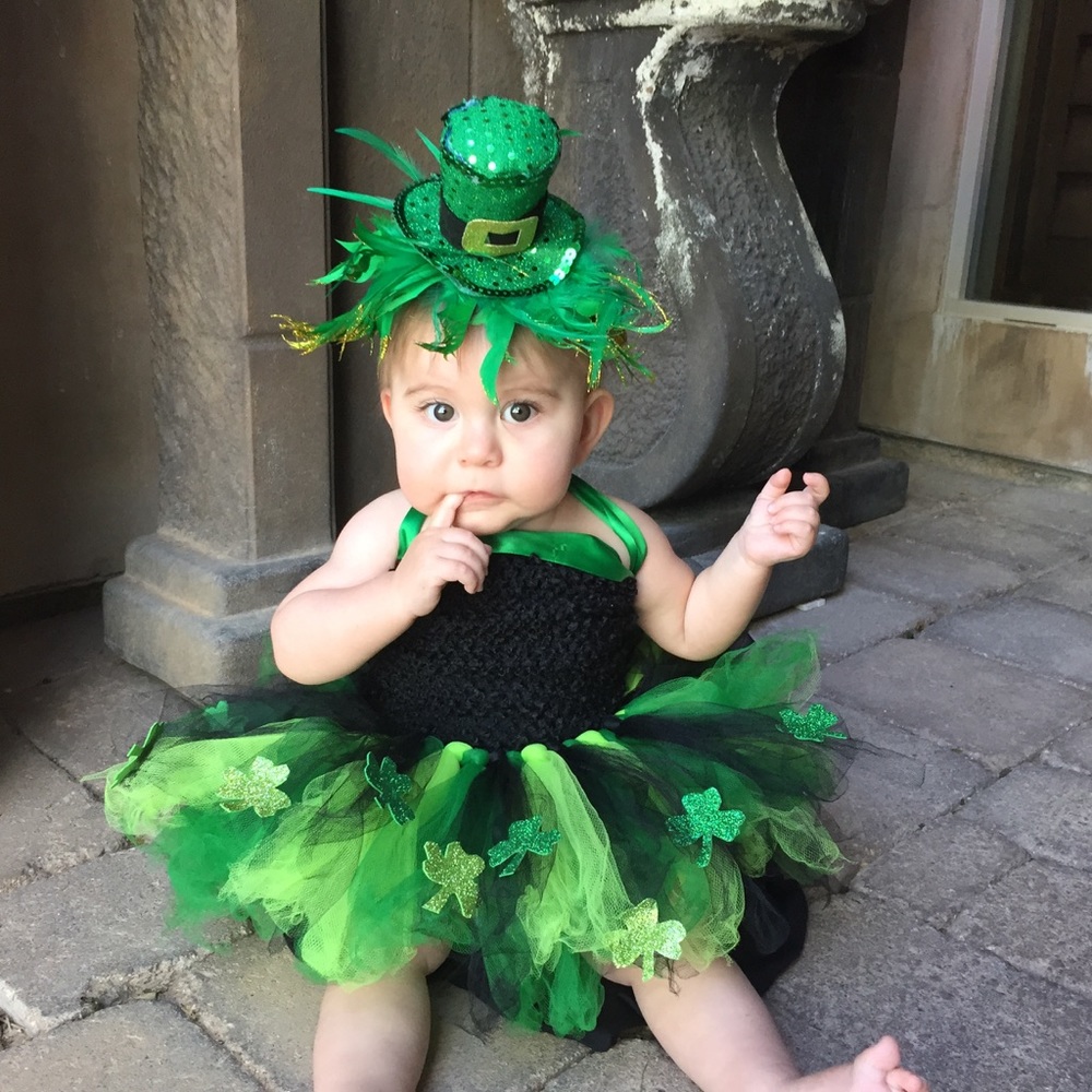 Handmade costume great for Halloween or St.Pattys