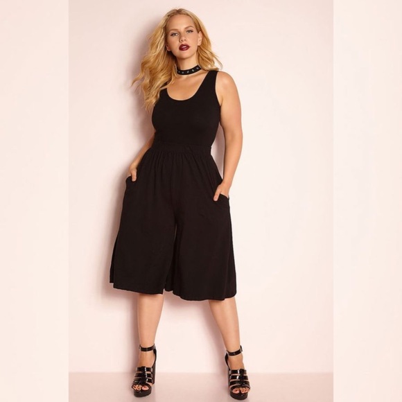 Rebdolls Pants - Culotte Tank Jumpsuit Rebdolls Pants - Culotte Tank Jumpsuit