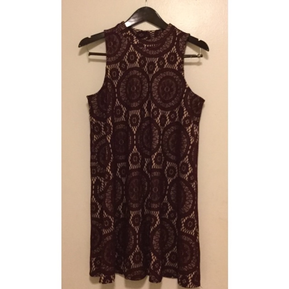 American Rag Deep Red Shift Dress
