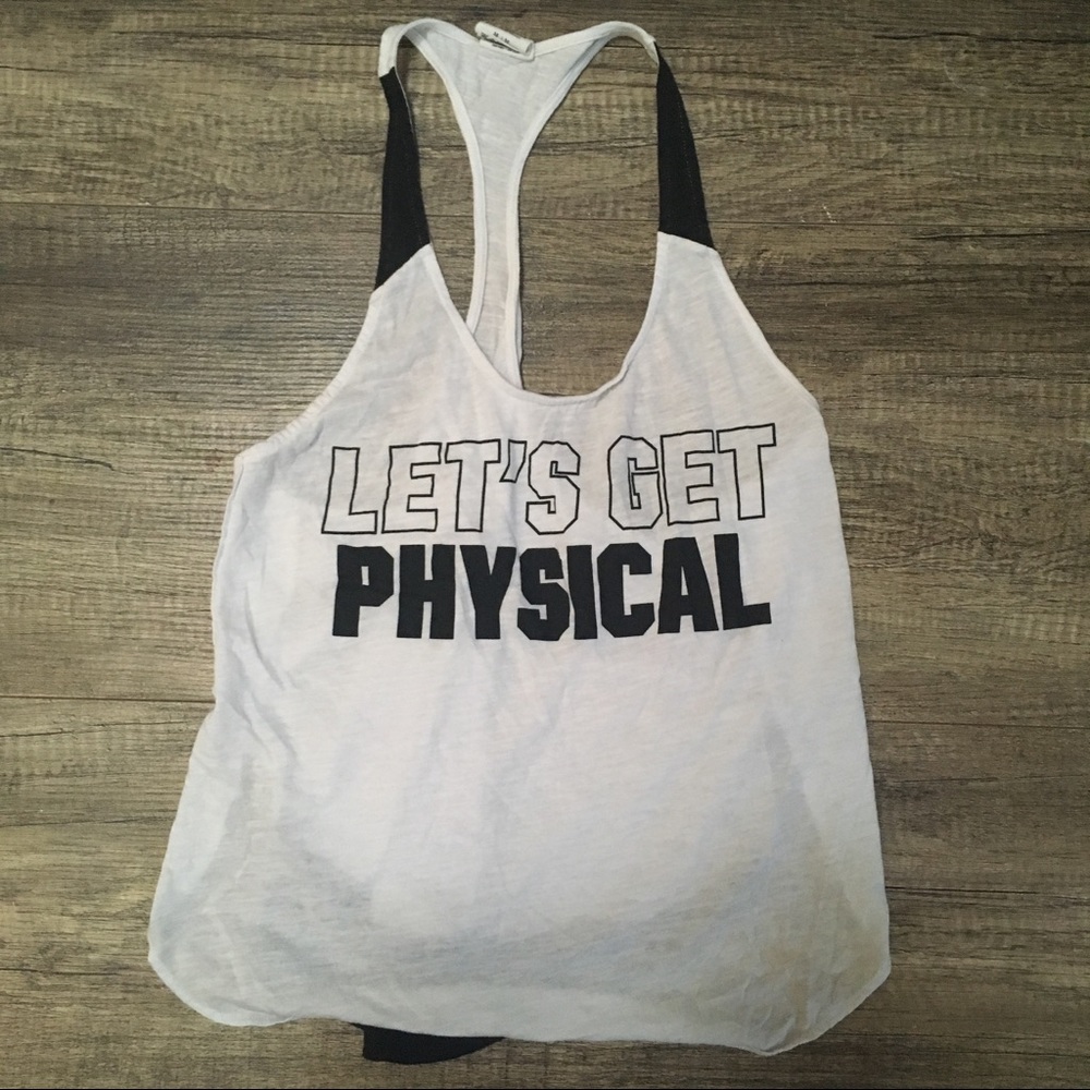 VS pink workout tank