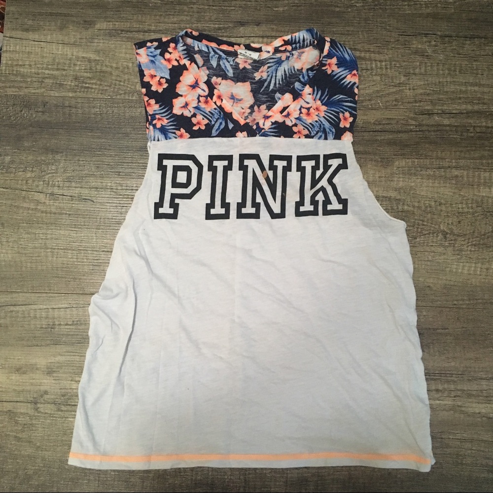 Floral vs tank top