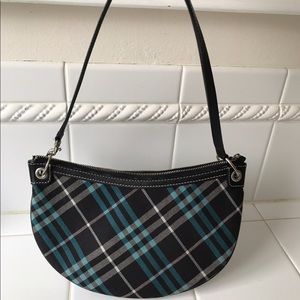 Burberry blue label nova check -teal/black