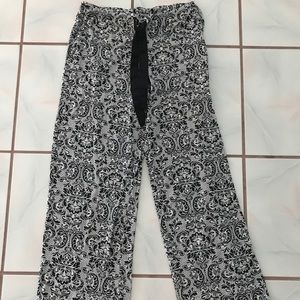 Soma black shirt, pant set size medium