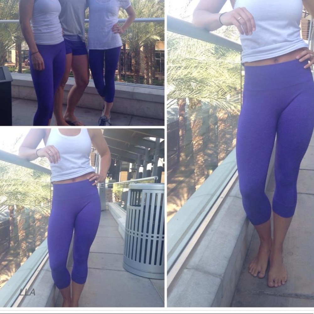 Lululemon Seamless Crops