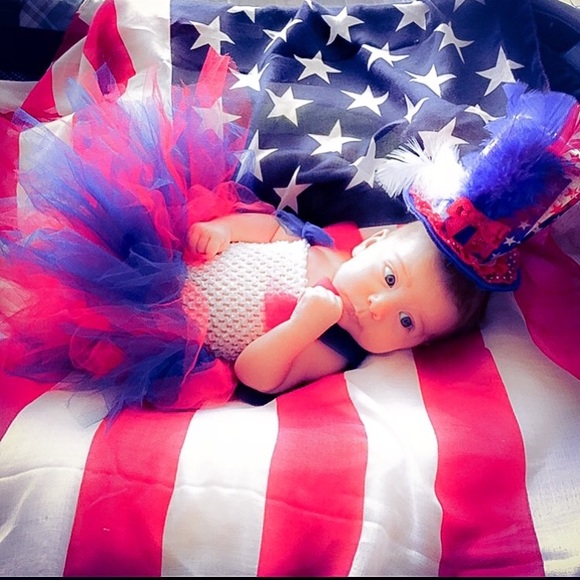 Custom Handmade Patriotic Tutu Dress!!! $38 - Picture 1 of 1