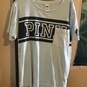 PINK VICTORIA SECRET TEE