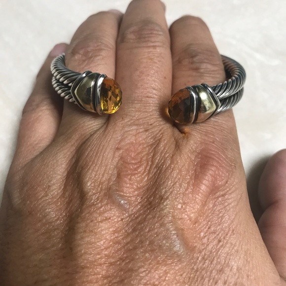 DAVID YURMAN 10MM DOUBLE CABLE BRACELET-PRICE FIRM - Picture 3 of 8