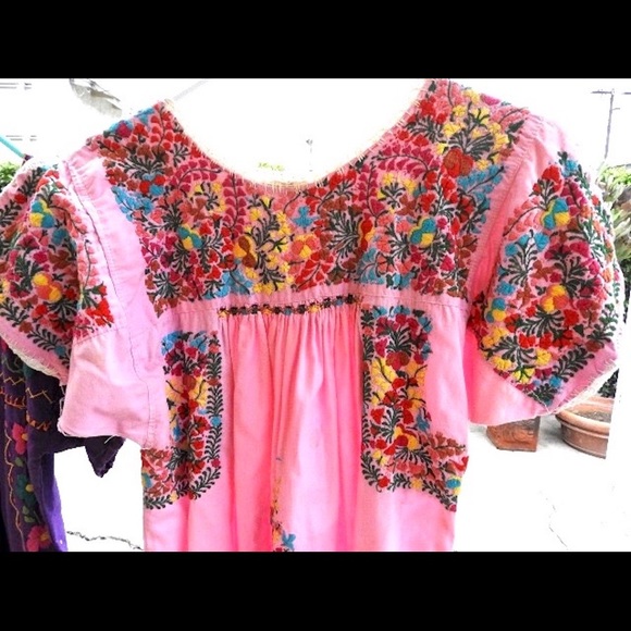 vintage oaxacan dress