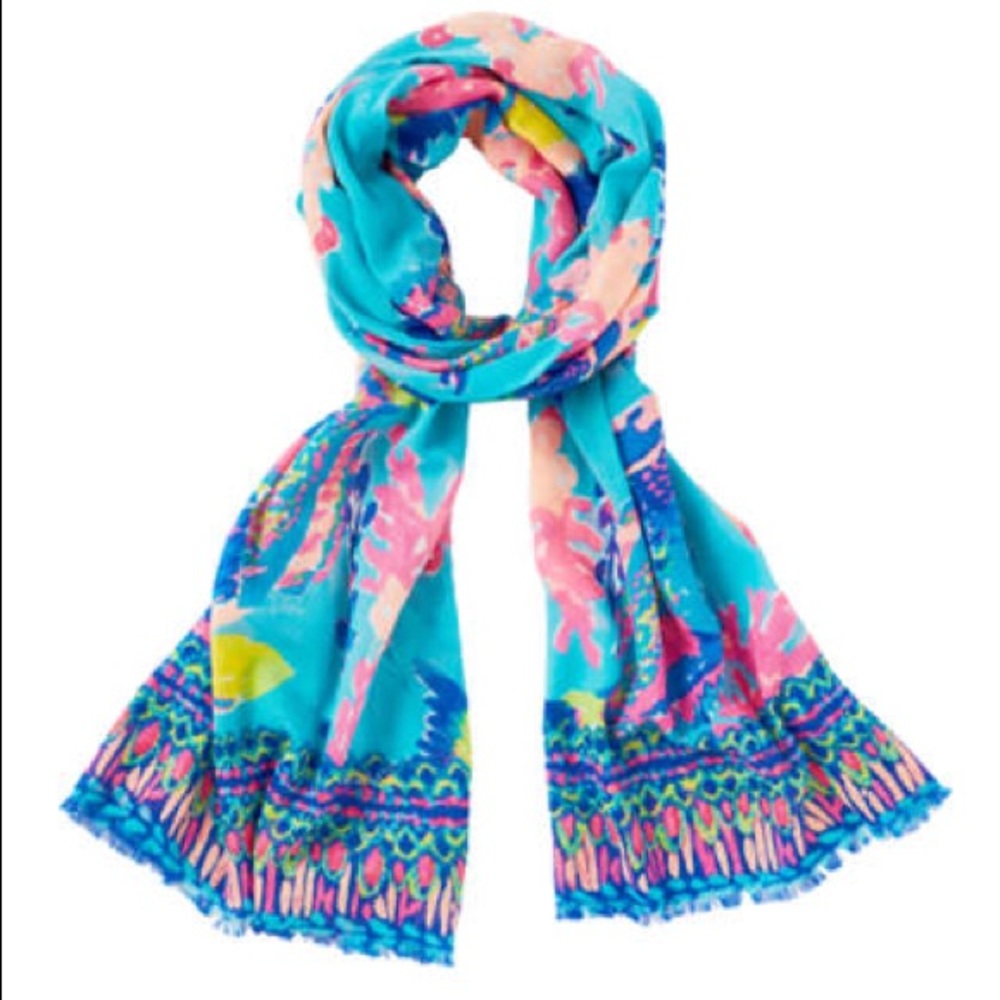Lilly Pulitzer Resort Scarf - Picture 1 of 6